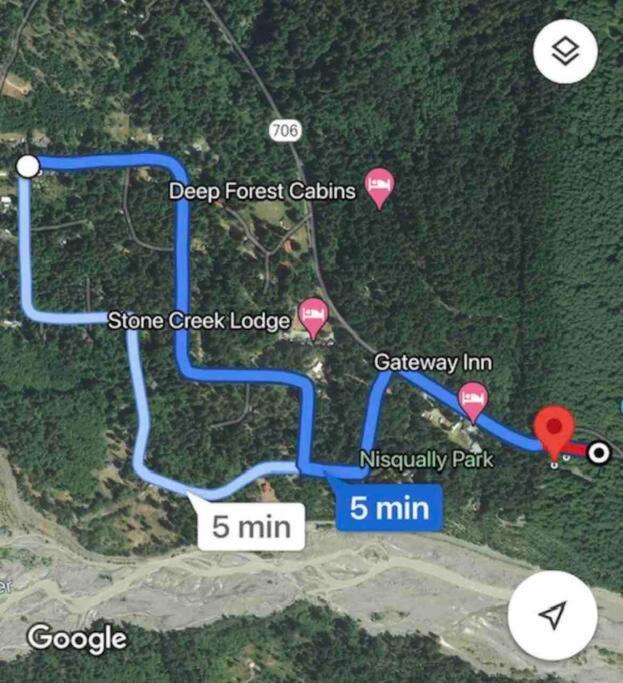 Cozy Tiny Home Steps Away From Mt. Rainier Ашфорд Екстериор снимка